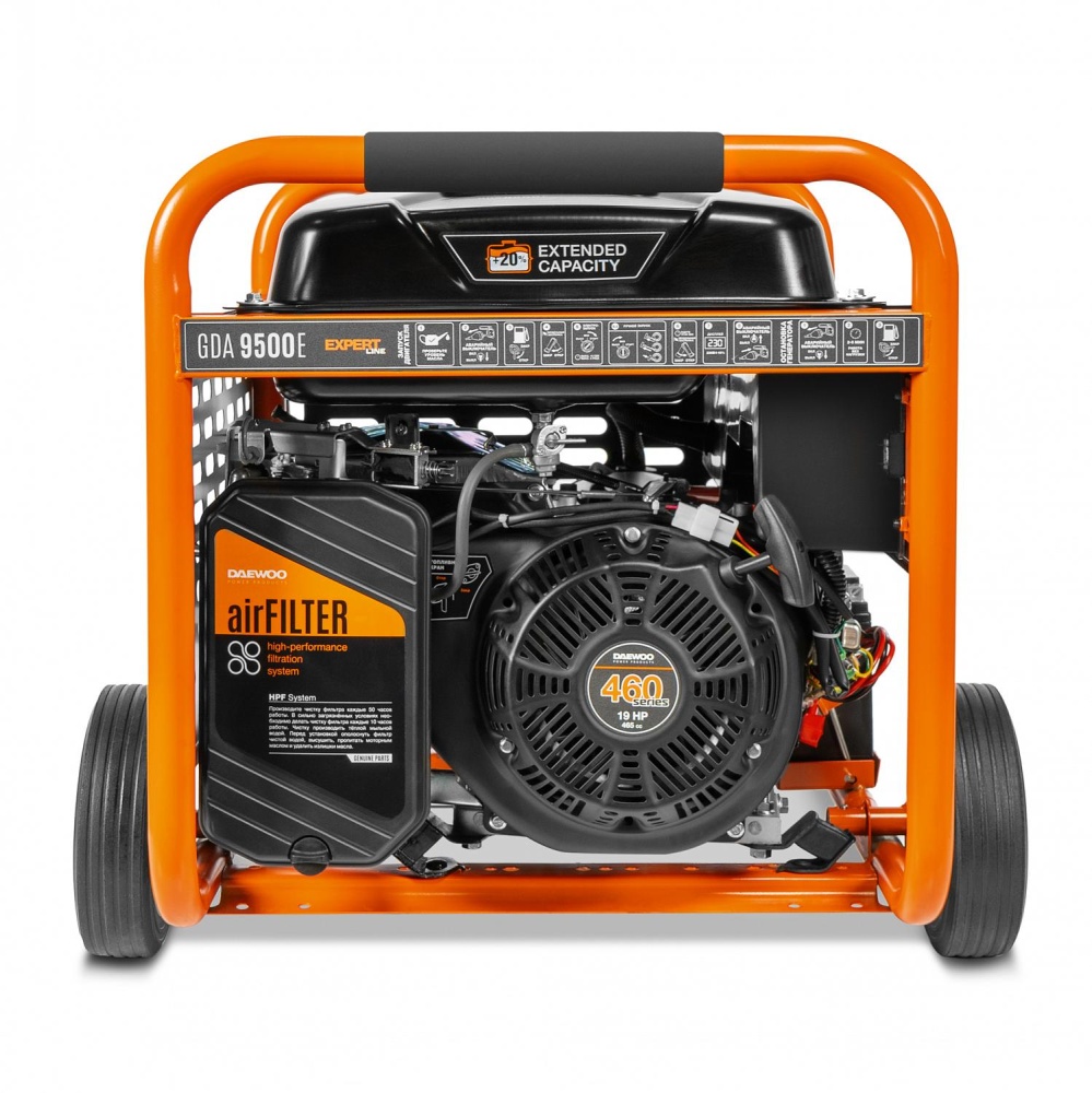 Генератор бензиновый DAEWOO GDA 9500E от интернет-магазина amperkin.by