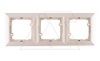 OPAL - Рамка 3 поста, бежевый от интернет-магазина amperkin.by