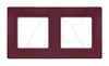 Etika - Рамка 2 поста (сливовый) от интернет-магазина amperkin.by