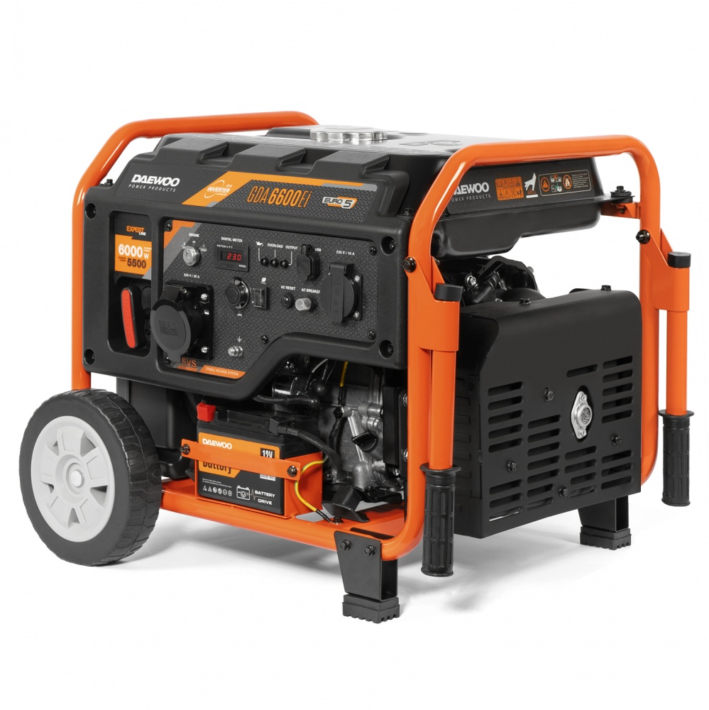 Генератор бензиновый DAEWOO GDA 6600Ei от интернет-магазина amperkin.by