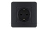 Inspiria - Розетка 2P+E нем. стд. (антрацит) от интернет-магазина amperkin.by