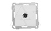 21 - Розетка TV, оконечная, белый от интернет-магазина amperkin.by
