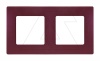 Etika - Рамка 2 поста (сливовый)