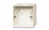Basic 55 - Коробка для наклад. монтажа 1пост (шале-белый)