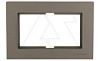 Rita - Рамка двойной розетки, дымчатый от интернет-магазина amperkin.by