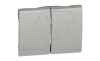Galea Life - Клавиша для выключателя двойного, Aluminium