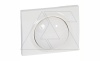 Galea Life - Обрамление для поворотного светорегулятора 400 Вт, 600 Вт, White