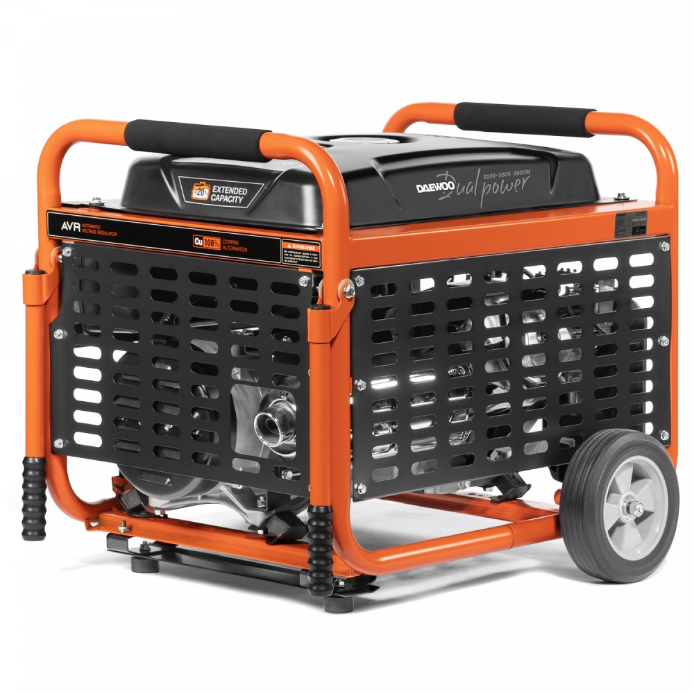 Генератор бензиновый DAEWOO GDA 9500 DPE-3 от интернет-магазина amperkin.by