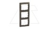 Galea Life - Рамка на 3 поста вертикальная, Dark Bronze от интернет-магазина amperkin.by