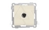 21 - Розетка TV, проходная, сл.кость от интернет-магазина amperkin.by