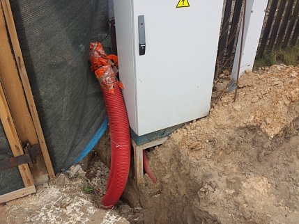 Монтаж наружных сетей электроснабжения