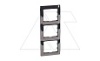 Galea Life - Рамка Metallic на 3 поста вертикальная, Black Nickel от интернет-магазина amperkin.by