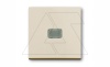 Basic 55 - Выключатель с подсветкой (сл.кость)