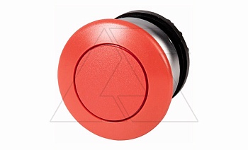 Кнопка грибовидная красная 36мм Titan M22-DRP-R, фиксация, IP67