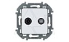 Inspiria - Розетка TV-SAT (белый) от интернет-магазина amperkin.by