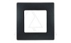 Etika - Рамка 1 пост (антрацит) от интернет-магазина amperkin.by