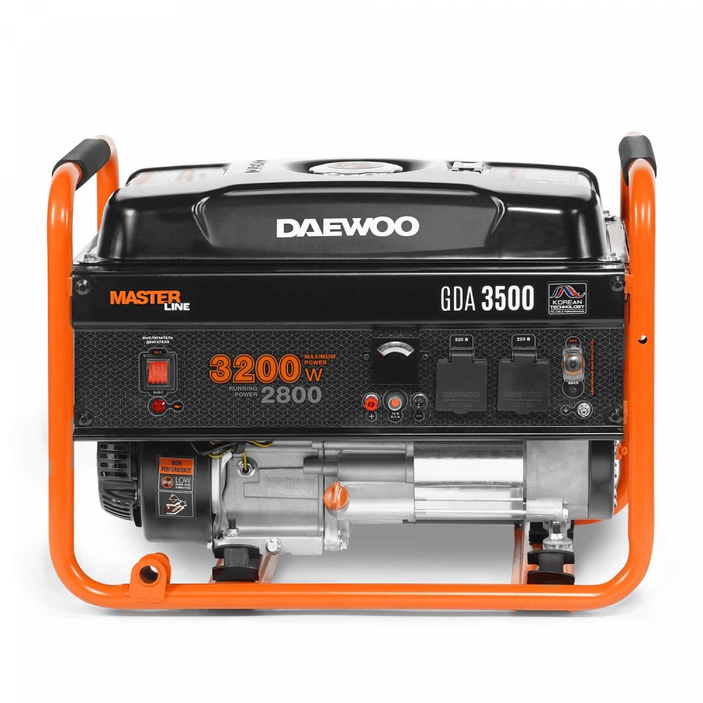 Генератор бензиновый DAEWOO GDA 3500 от интернет-магазина amperkin.by