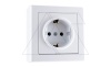 JOWISZ - Розетка 2P+E, белый