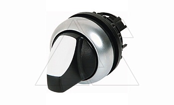 Переключатель 0-I (60o, фикс.) с белой рукояткой с подсв. Titan M22-WRLK-W, IP66