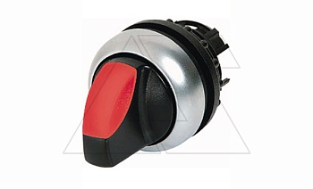 Переключатель I-0-II (60o, возвр.) с красн. рукояткой с подсв. Titan M22-WLK3-R, IP66