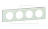 Celiane - Рамка 4 поста смальта белая глина